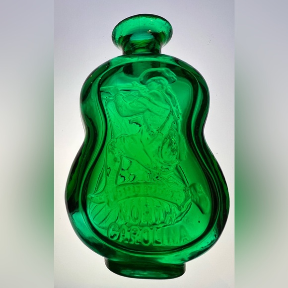 Son American Revolution North Carolina 3rd Regiment green bottle Franklin Mint - Picture 1 of 6